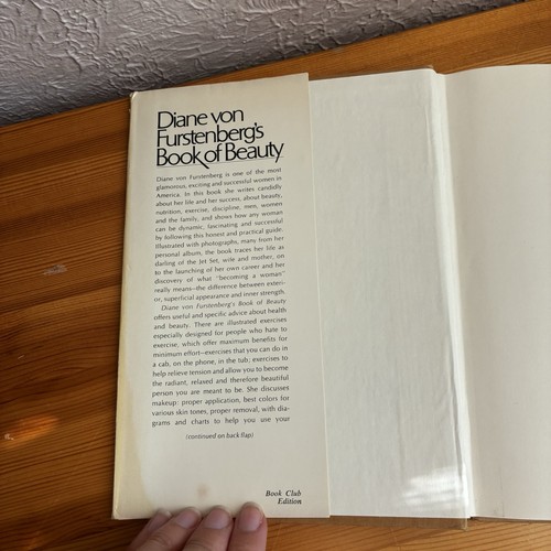 Diane von Furstenberg's Book of Beauty Hardcover SIGNED/AUTOGRAPHED 1st Ed. 1976 - Picture 8 of 10