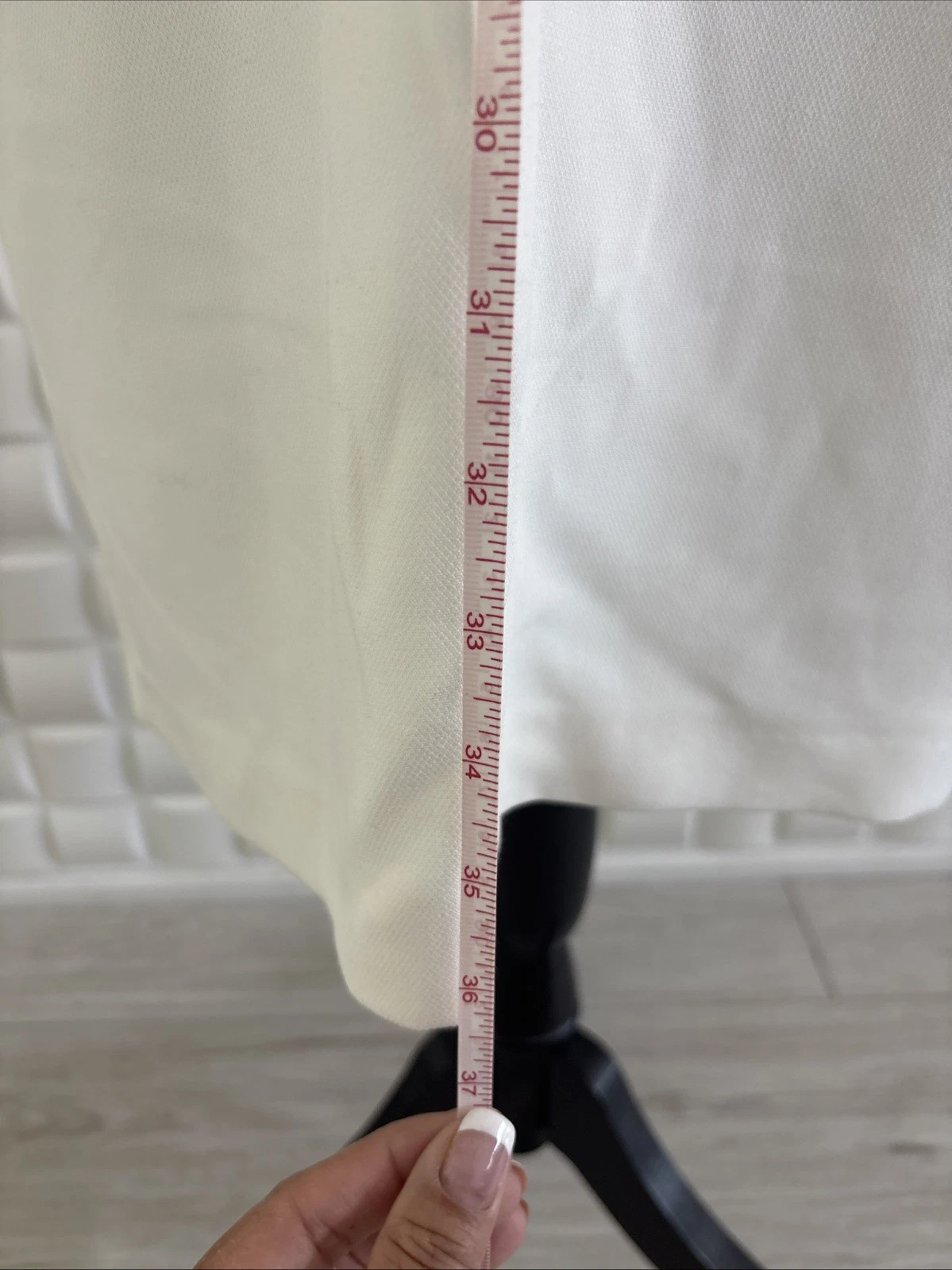 OFF WHITE Abito Sonia K Tg 8 10 Manica Corta Off Bianco Avorio NUOVO Con Etichetta Made In Frence ��