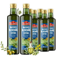 RICARDO natives Olivenöl extra 12 Flaschen x 500ml - Vorteilspack