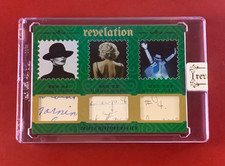 2025 Eternal Revelation Triple History Relics Audrey Hepburn Marilyn Monroe 5/5