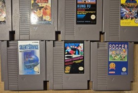 Jeux Nintendo NES (Dragonball, chevalier du zodiaque, hudson hawk, ...)