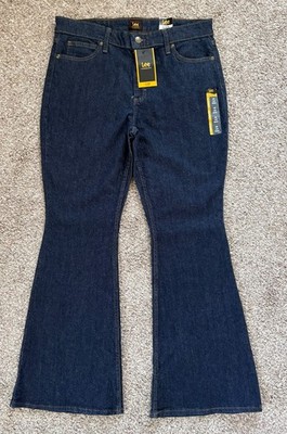 Women's Lee Mid-Rise Flare Jeans size 14 - Brand New w/Tags