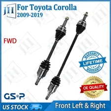 OEM Front Right Left CV Axles For 2009-2019 Toyota Corolla 1.8L Matrix 1.8L FWD