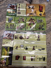 2012 LEGO NINJAGO 9572 NRG COLE COMPLETE WITH ALL PAPERWORK CARDS AND WEAPONS