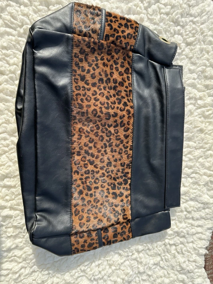 Estampa de leopardo preto Miche Lisbon Luxe Prima Shell - Imagem 4 de 4
