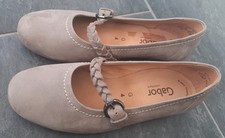 GABOR LADIES FLAT SHOES UK SIZE 4 G- WORN ONCE ONLY