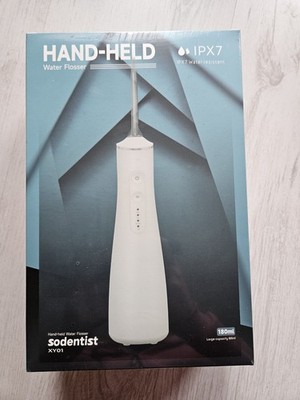 Sodentist Hand-Held Water Flosser IPX7 XY01 Munddusche 180ml 5V 7.4W 3.0H