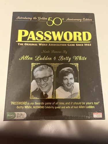 2011 Password Word Association Game 50th Golden Anniversary Edition *NEW* Sealed - Picture 1 of 5