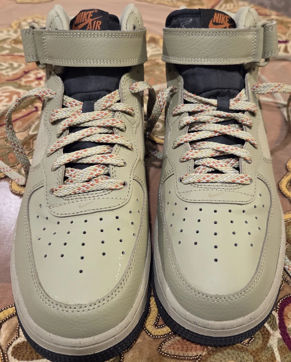 Preços baixos em Nike Air Force 1 '07 Mid Neutral Olive | eBay
