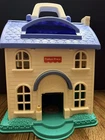 1996 Vintage Fisher Price Little People Doll House #2511 Home Sweet Home