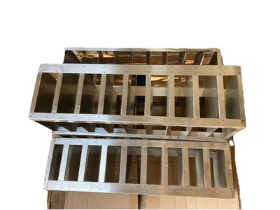 18 x 5-1/2 x 5-1/2 Shelf for Liquid Nitrogen Cryogenic Sample Storage - Used