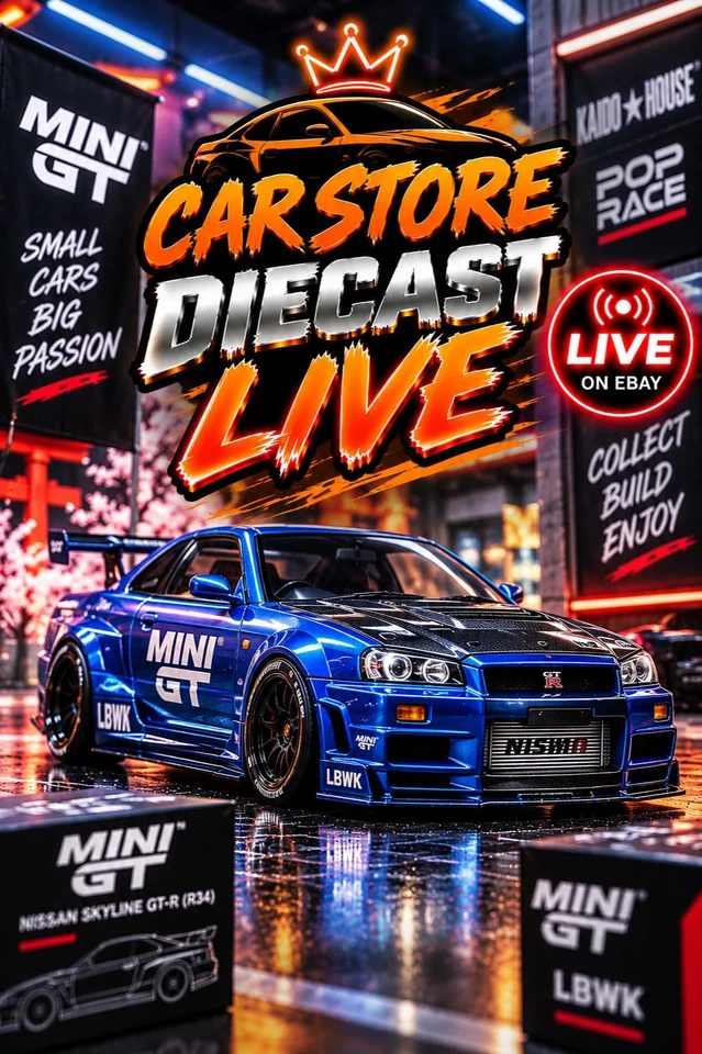 New Stock! Mini GT / Kaido / Pop Race Die-cast Madness