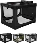 Veraste 30" L x 21" W x 21" H Collapsible Travel Dog Crate, Portable Soft Dog Ke