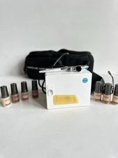 LUMINESS AIR BRUSH COMPRESSOR BC-100  and 7- Airbrush USED #1