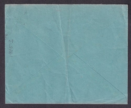 MEF Middle East Force Eritrea Shalom Cohen env. to Glasgow 1s4d airmail rate - Picture 2 of 2
