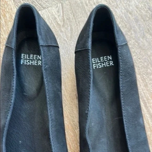 Ballet Eileen Fisher Una cuña oculta plana 8 Foto 3 de 4