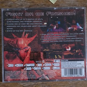 SEGA Quake III Arena Dreamcast Shooter Multiplayer Manual M 2000 NTSC-U/C