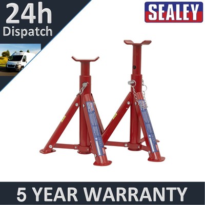 Sealey Folding Type Axle Stands (Pair) 2 Tonne Capacity per Stand AS2000F