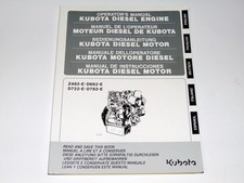 KUBOTA Japan Diesel Motor Bedienungsanleitung