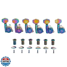 KAISH 18:1 Locking Tuners Tuning Keys Guitar Locking Tuning Machines with Min