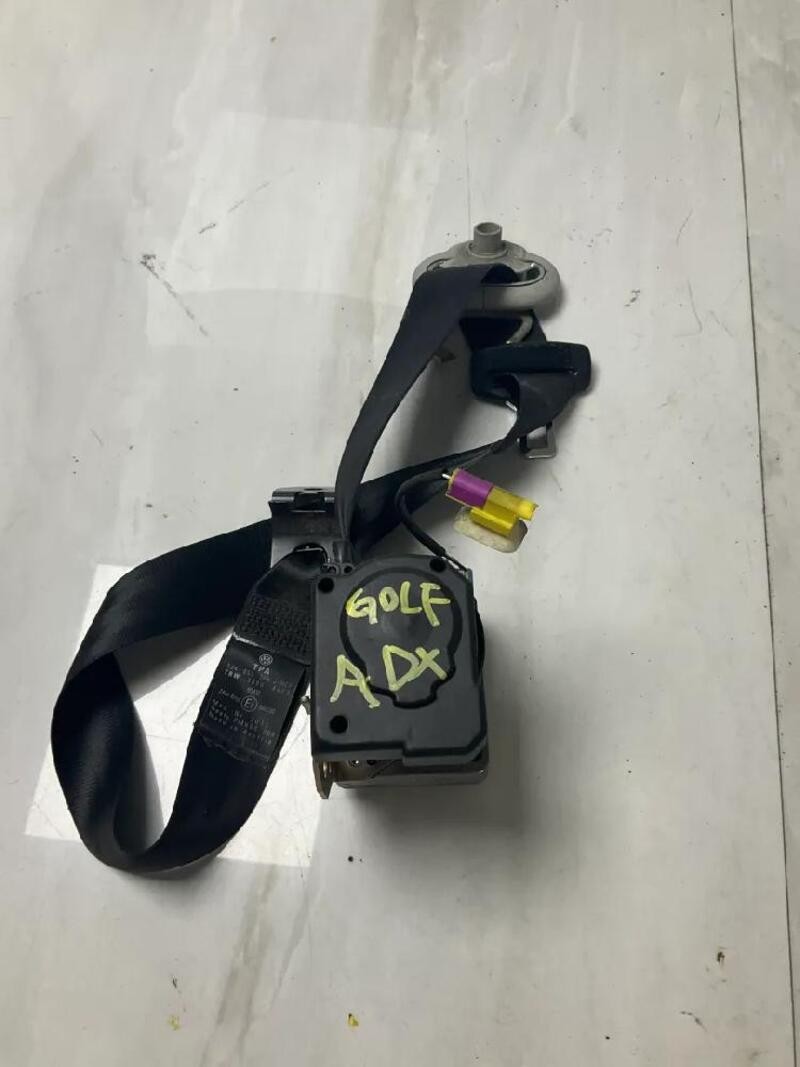 1J4857706RHCP CINTURA DI SICUREZZA ANTERIORE DESTRO VOLKSWAGEN GOLF 1.6 BER