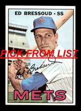 1967 Topps Baseball 2-439 VG-EX Pick From List All PICTURED p4 z9