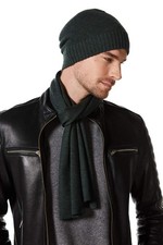 100 Merino Wool Winter Soft Cozy Scarf Men Warm Classic Fashion Neck Wrap