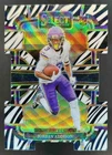 2023 Select Jordan Addison Zebra Prizm Die Cut SSP RC Concourse #66 Vikings