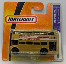 Matchbox Routemaster bus Gold Doubledecker bus London Sealed Blister Pack