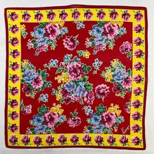 Vintage Kenzo Handkerchief Pocket Square Bandana