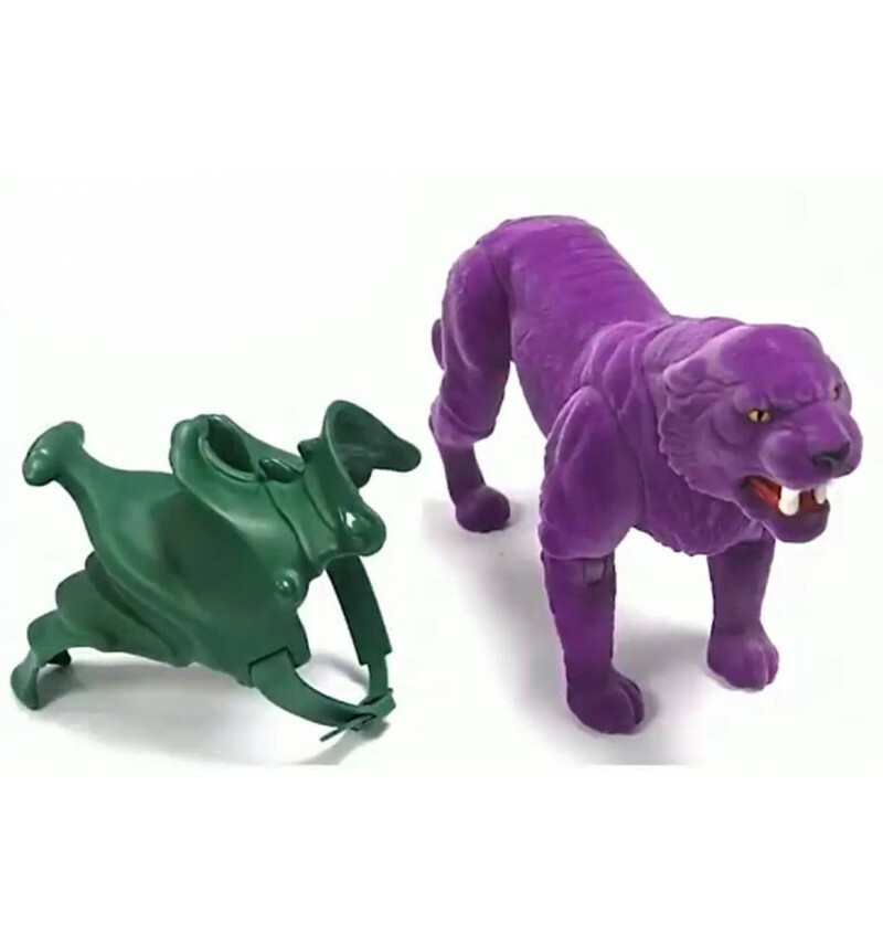Figurine Panthor Flocked Masters of the Universe Origins Exclusif