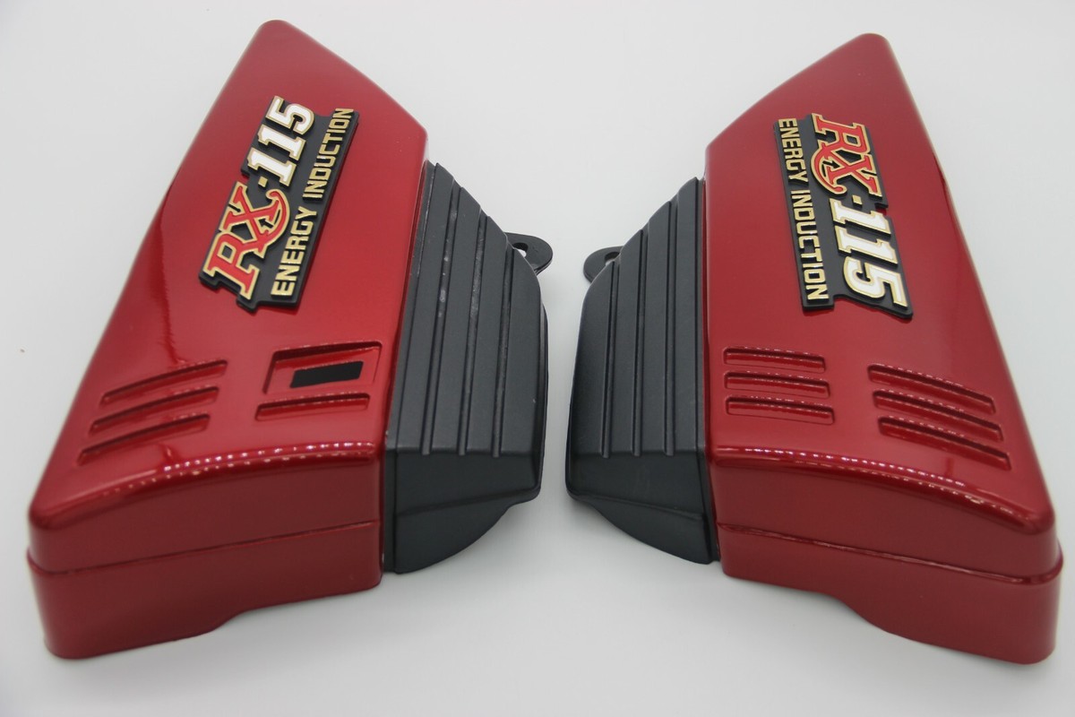 fits Yamaha RX115 Side Cover Panel Set Red | eBay