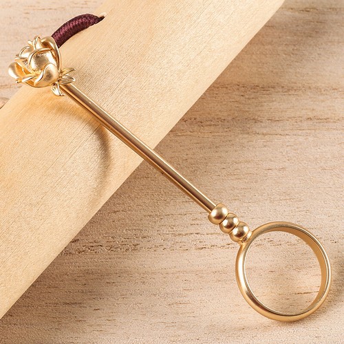 Kreativer verstellbarer Rosen Zigarettenhalter Ring Zigarettenclip Rauchen Zubehör - Bild 11 von 11