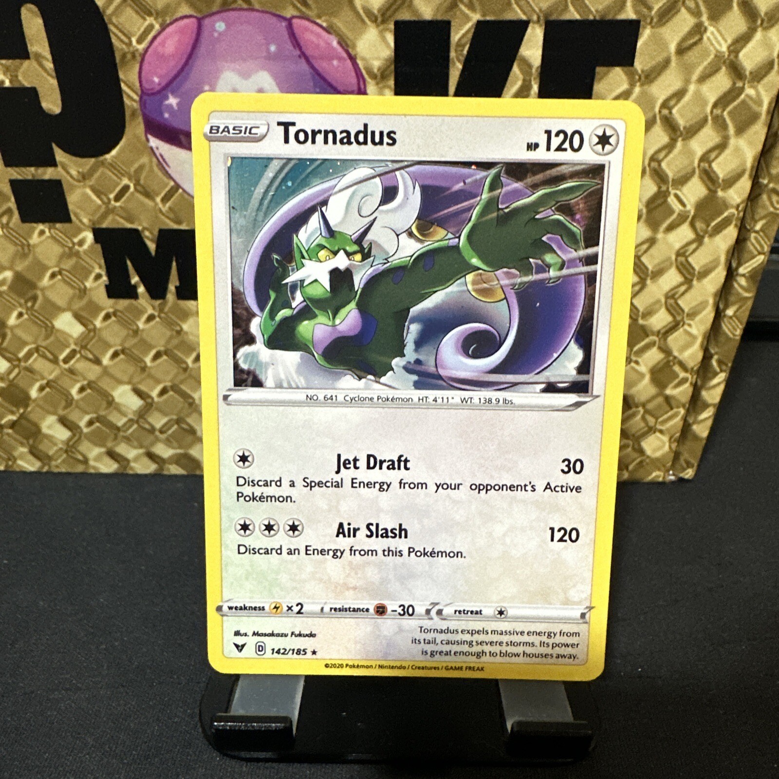 Pokemon Cosmos Holo Tornadus - 142/185 - Cosmos Holo Promo