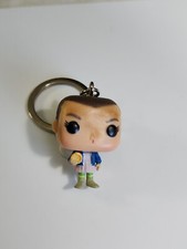 Stranger Things Eleven " 11 " with Eggos Key Ring Funko Pop Vinyl