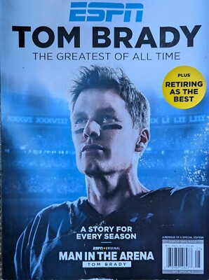 ESPN Magazine Re-issue 2022 Special Edition Tom Brady The Greatest of All Time 