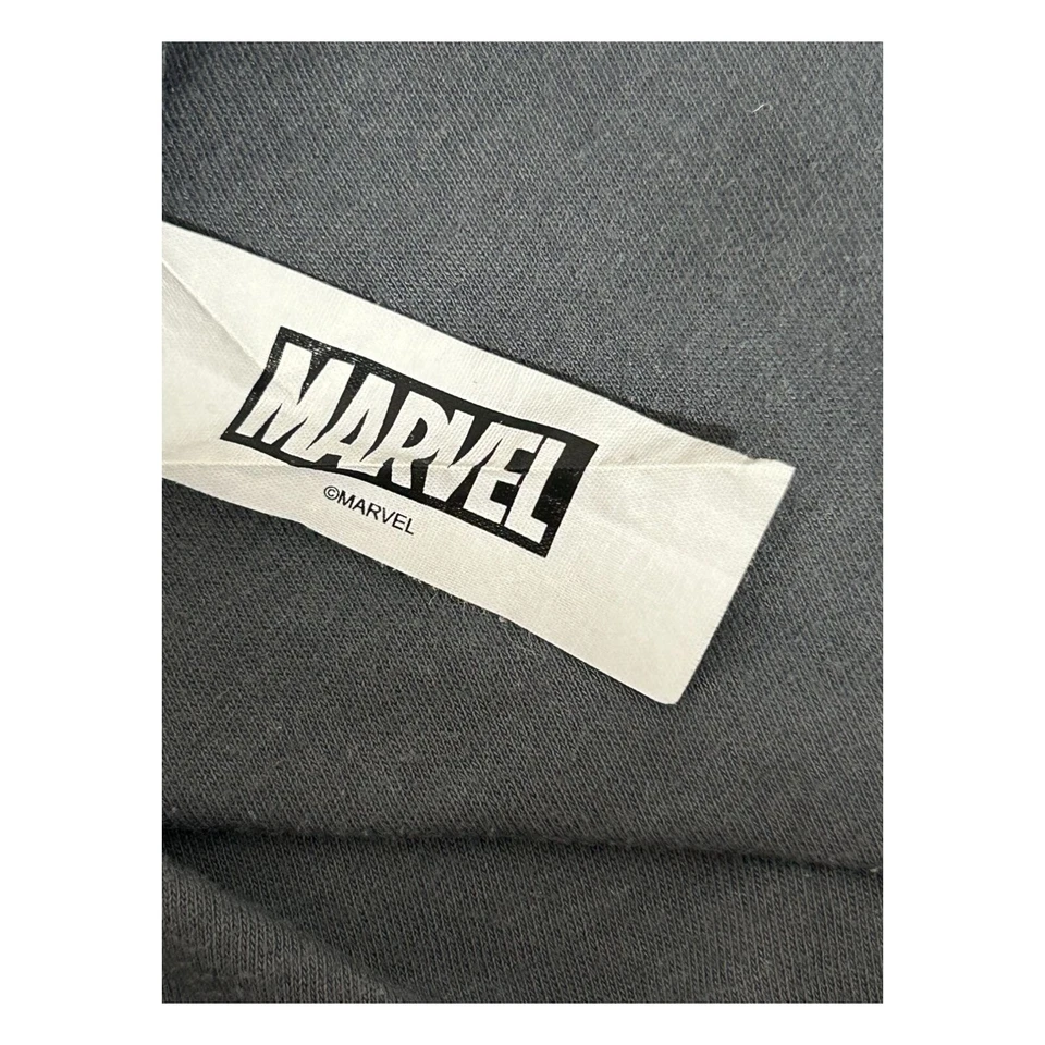 Camiseta Abercrombie Infantil Menino Tamanho 7/8 Marvel Comics Homem-Aranha Cinza Manga Curta - Imagem 4 de 4