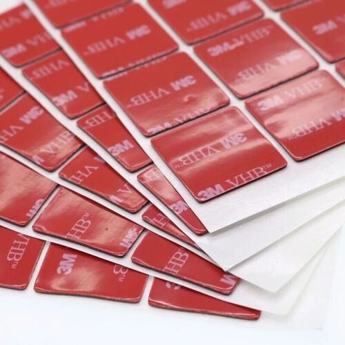 3M DOPPELSEITIGE PADS stark schwer VHB Kleber Befestigungsband rund quadratisch UK - Bild 10 von 13