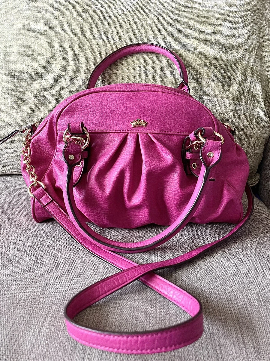 Juicy Couture Pink Purse Bag With Shoulder Strap