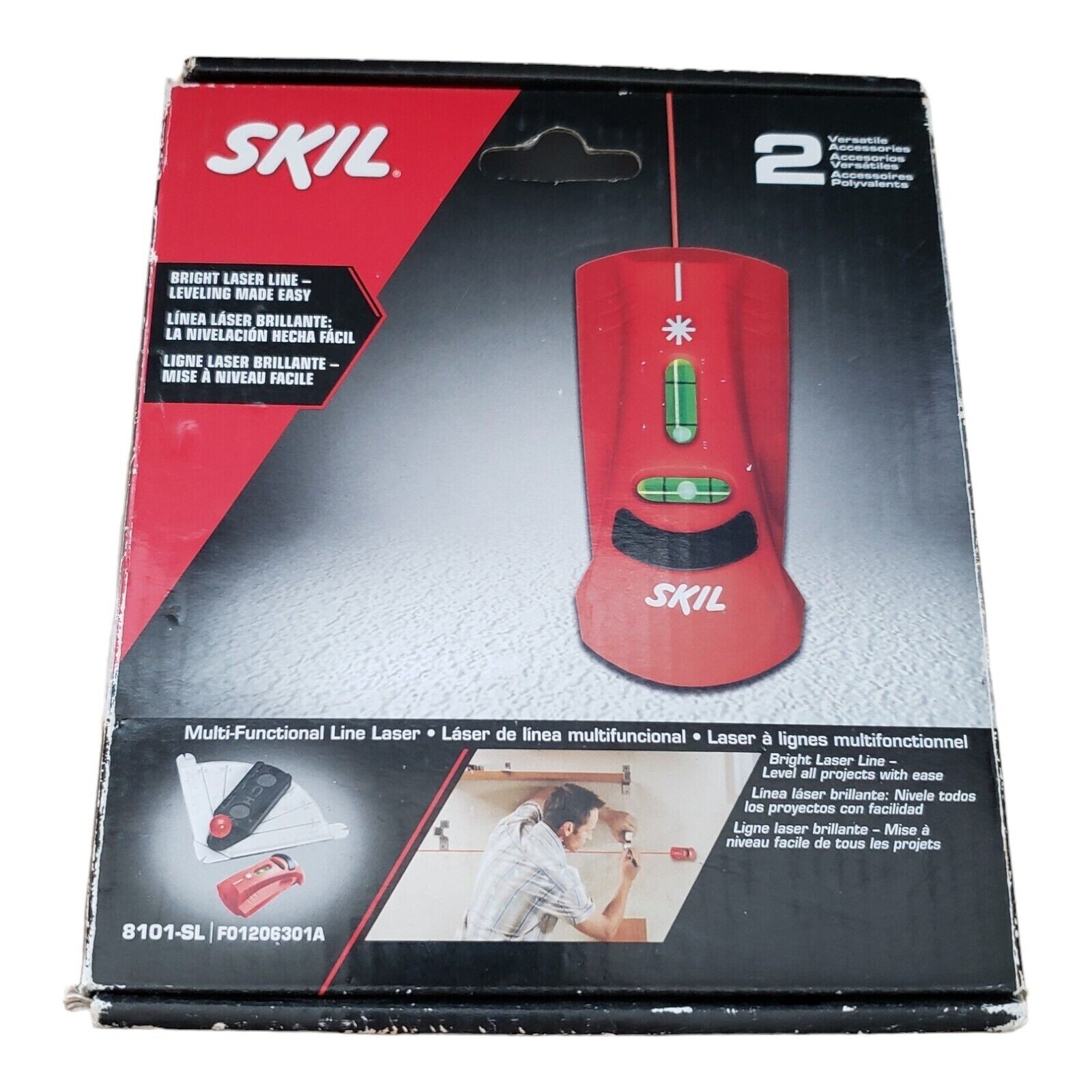 Skil 8101SL Cordless Laser Level 39725040329 eBay