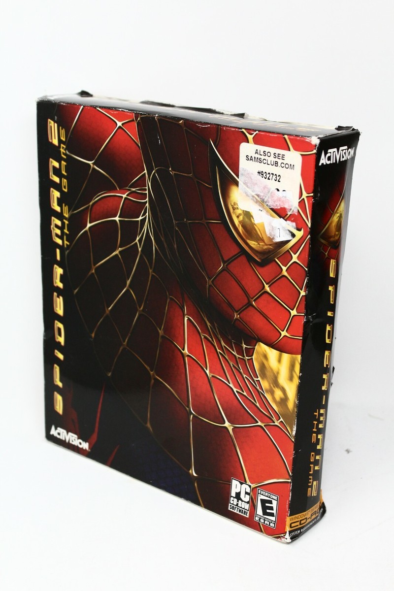 Spider-Man 2 The Game - PC Big Box Activision Adventure Game - New