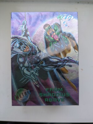 Batman Forever Metallic collectors card Full Pack Fleer 1995 Including tick list