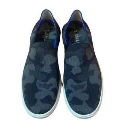 Rothys Grey Camo Sneaker Sz