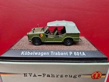 Atlas NVA veicoli Trabant P601A KUBELWAGEN soft top 1:43 MIB confezione originale die cast DDR.