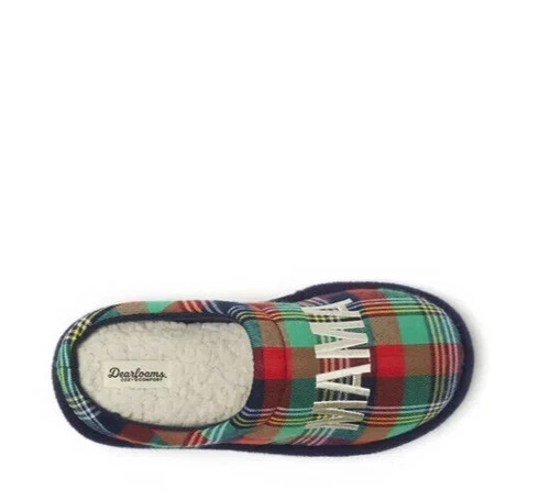 Dearfoams Family MAMA SIZE S 5-6 Bear Matching Comfort Slippers, Adult - Picture 7 of 12