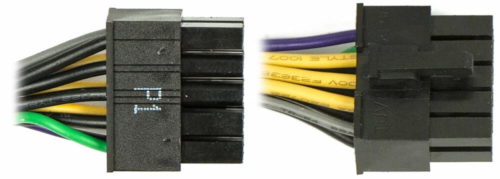 24pin to 10pin Special Adapter Cable for MSI Nightblade BI / MSI Infinite S - Picture 3 of 5