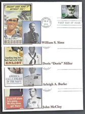 US FDC - Distinguished Sailors (4) Commemorative First Day Of Issue 44c USA