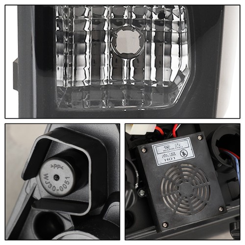For Toyota Tacoma 2016-2023 LED Brake Tail Lights Lamps Black Smoke Left+Right - Bild 11 von 13