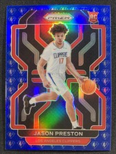 Jason Preston 2021-22 Panini Prizm NBA 75th Anniversary Prizm Rookie RC #327