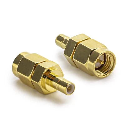 HF Adapter SMB Buchse auf RP-SMA Stecker Haben Pin + Außengewinde Antenne